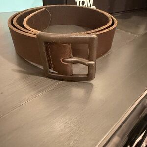 Women’s Brown Leather Belt